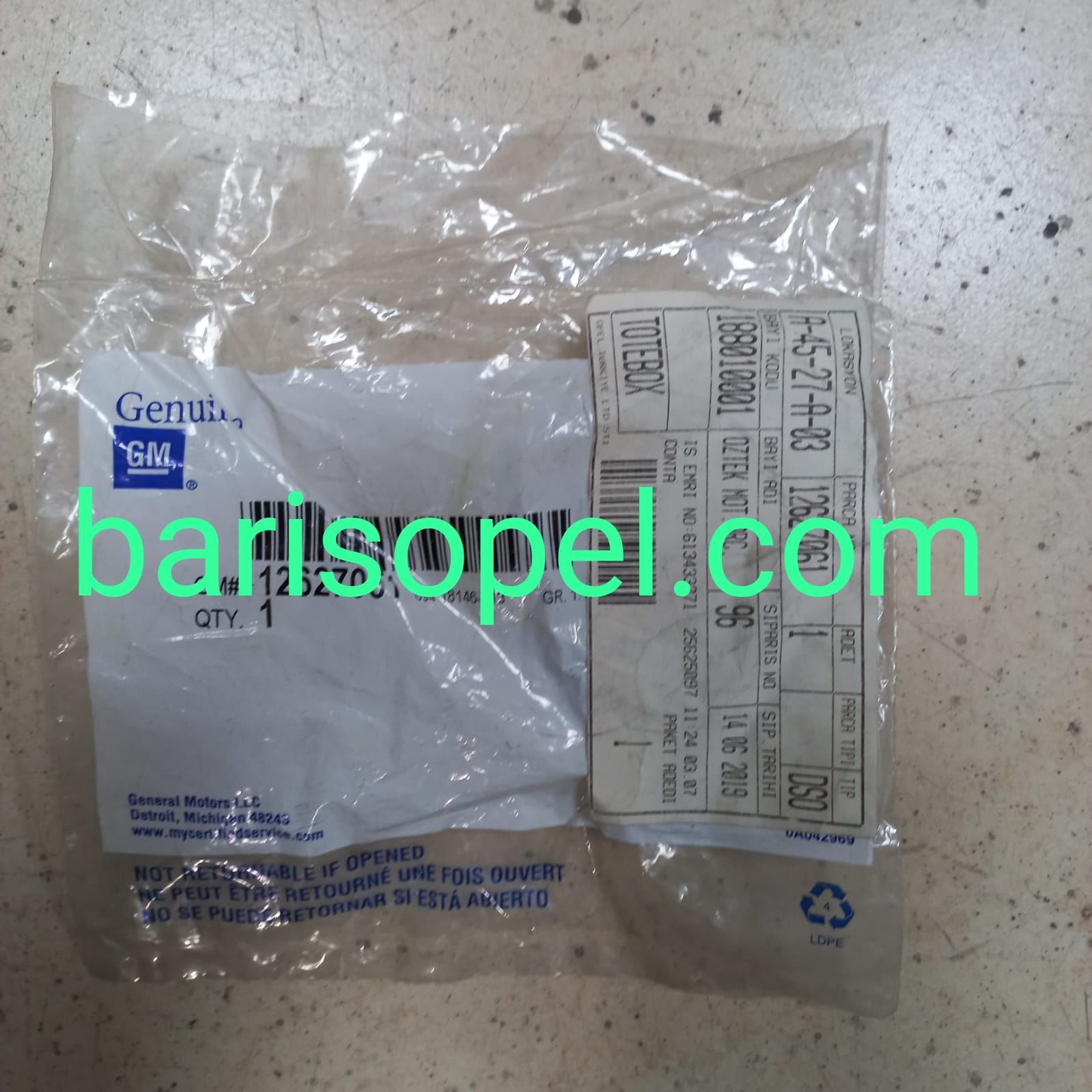 Opel Mokka X 1.4 Termostat Contası Gm Marka