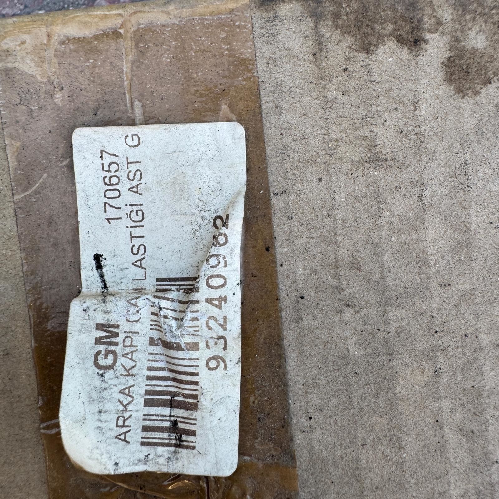 Opel Astra G Sedan Arka Cam Fitili Orjinal Gm Marka 93240962