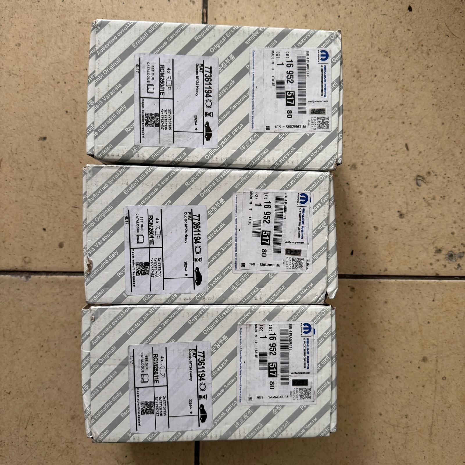 Cıtroen Jumper Ön Fren Balatası Orjinal Gm Marka 1695251780