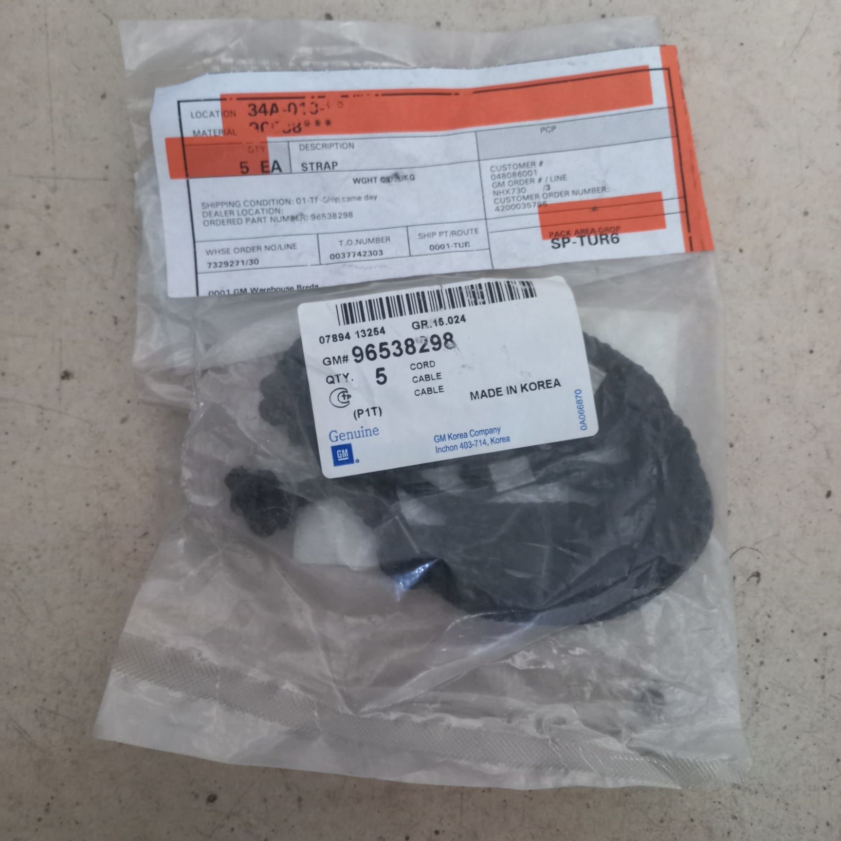 Chevrolet Kalos Arka Pandi̇zot İpi̇ Gm Maka