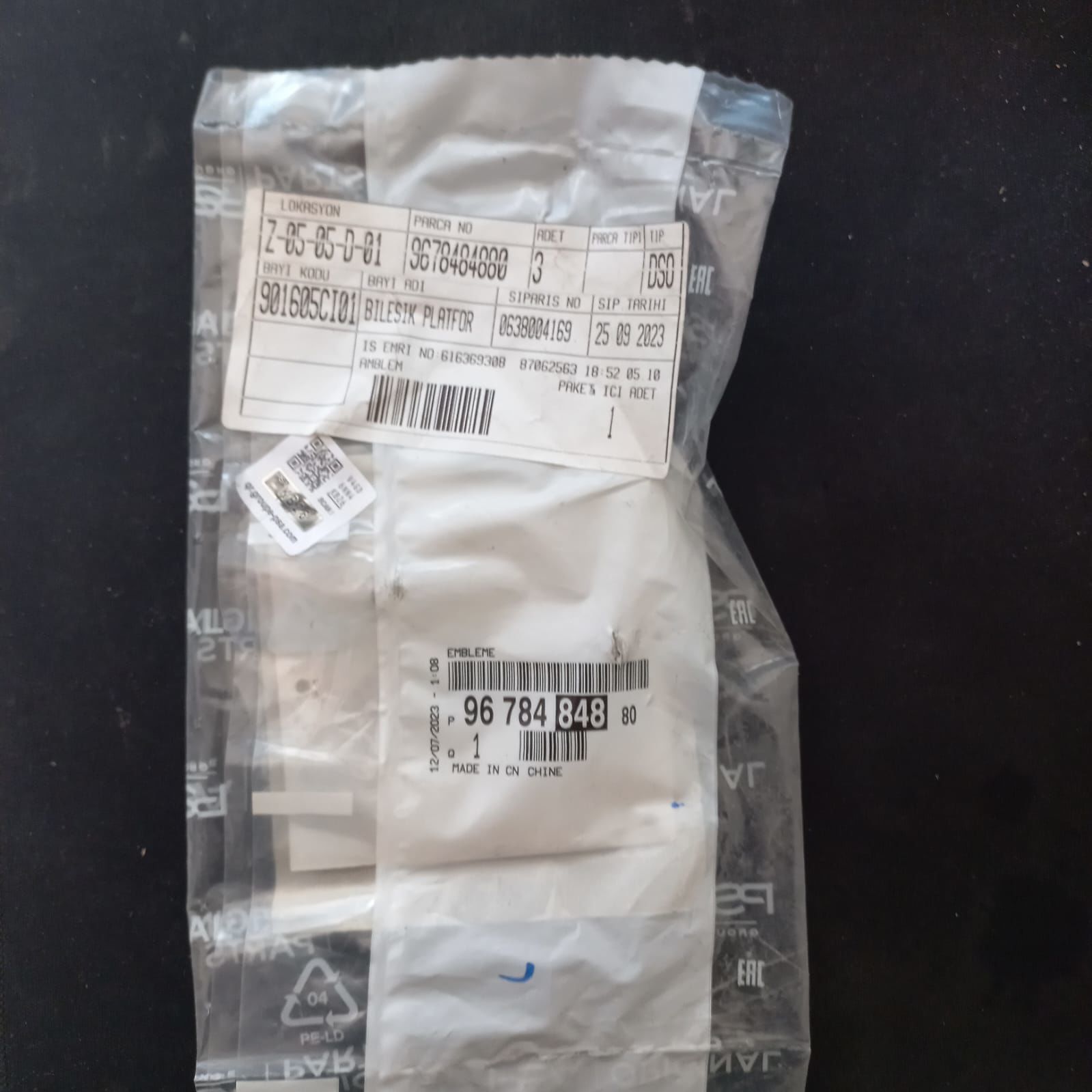 Peugeot 301 Motor Kaput Arması Gm Marka