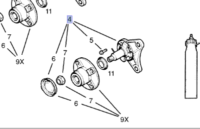 Opel Corsa C Arka Teker Aks Sol Gm Marka