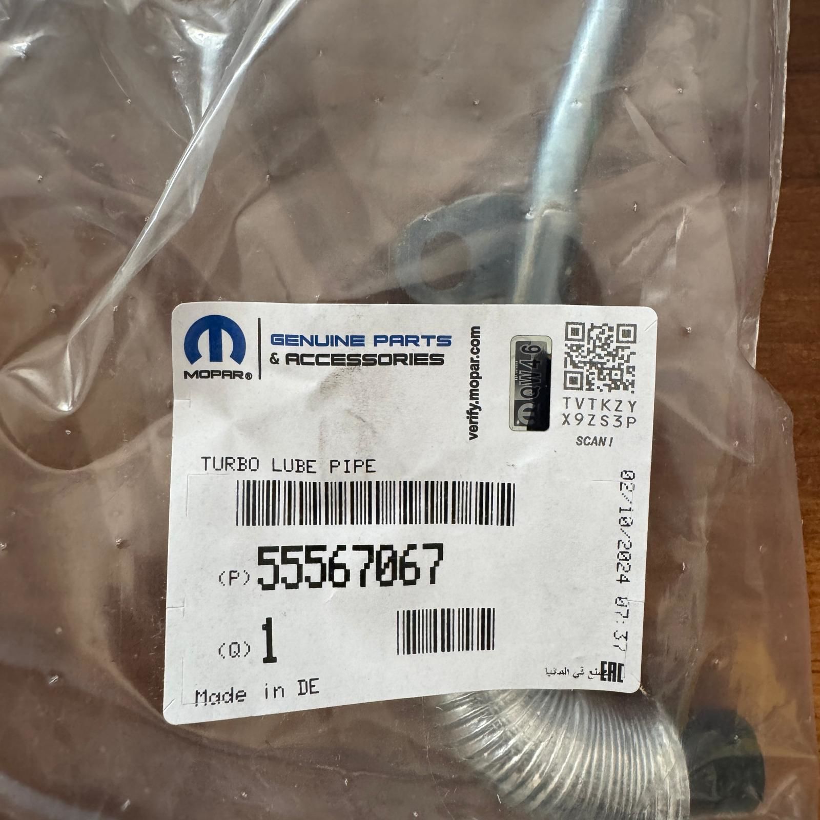 Opel Astra J 1.4 Turbo Geri Dönüş Borusu 55567067