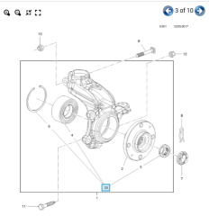 Peugeot 308 Ön Porya Bilyası Gm Marka