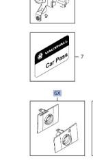 Opel Corsa D Park Sensör Tutucu Ki̇ti̇ Gm Marka