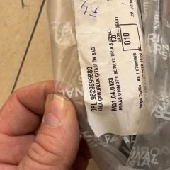 Opel Corsa F Sol Arka Çamurluk Üst Çıtası Orijinal Gm Marka 9829996680