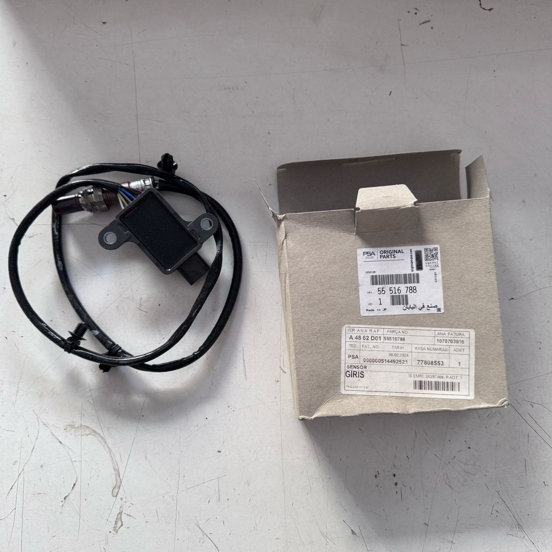 Opel Astra K 1.5 Sensör Orjinal Gm Marka 55516788