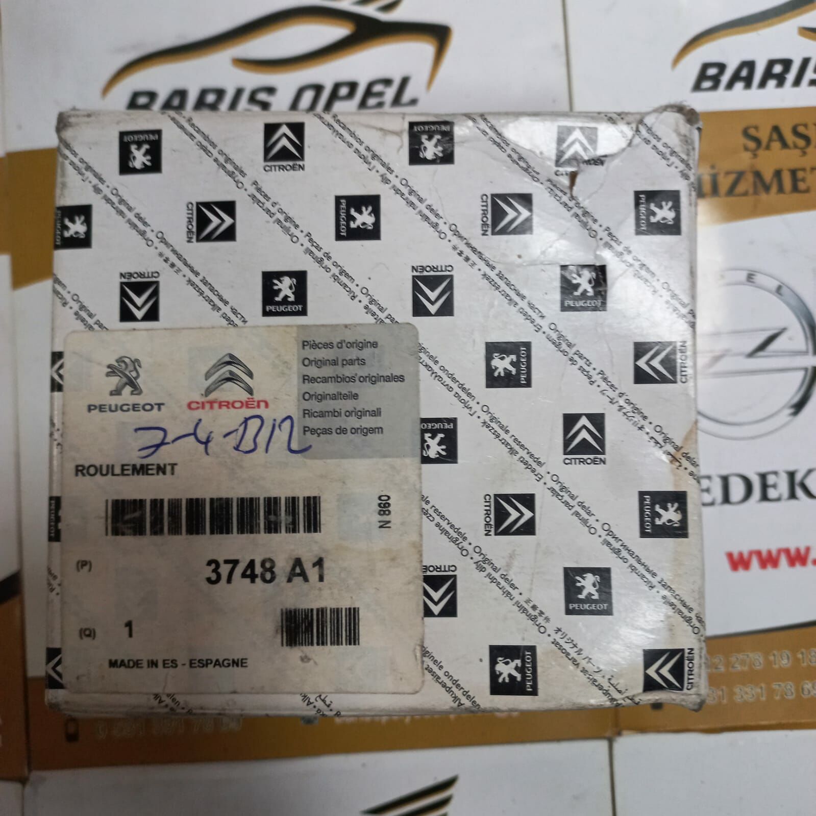 Citröen C3 Arka Porya Bilyası Gm Marka
