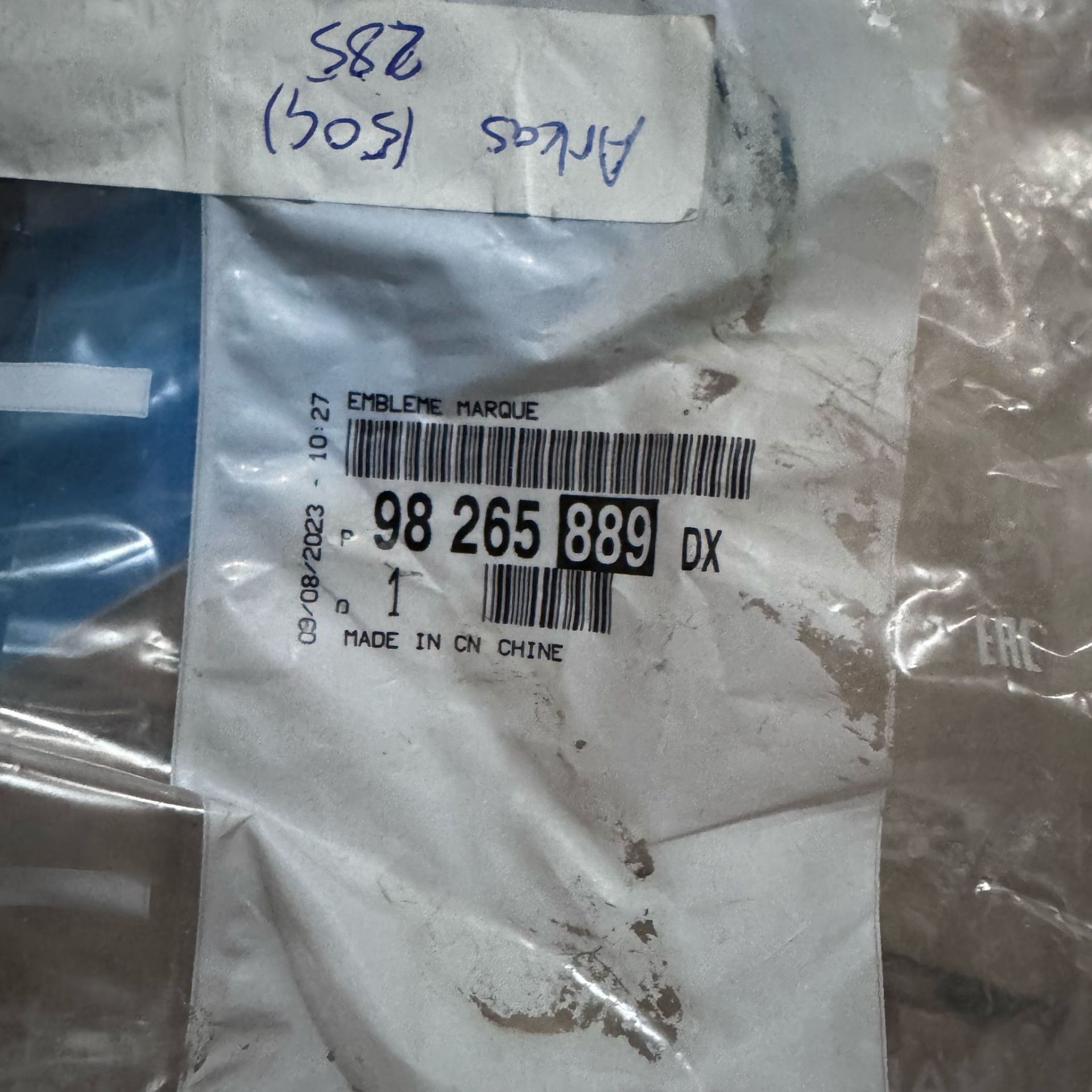 Cıtroen C5 Aırcross Çavuş Arma Amblem Orjinal Gm Marka 98265889DX