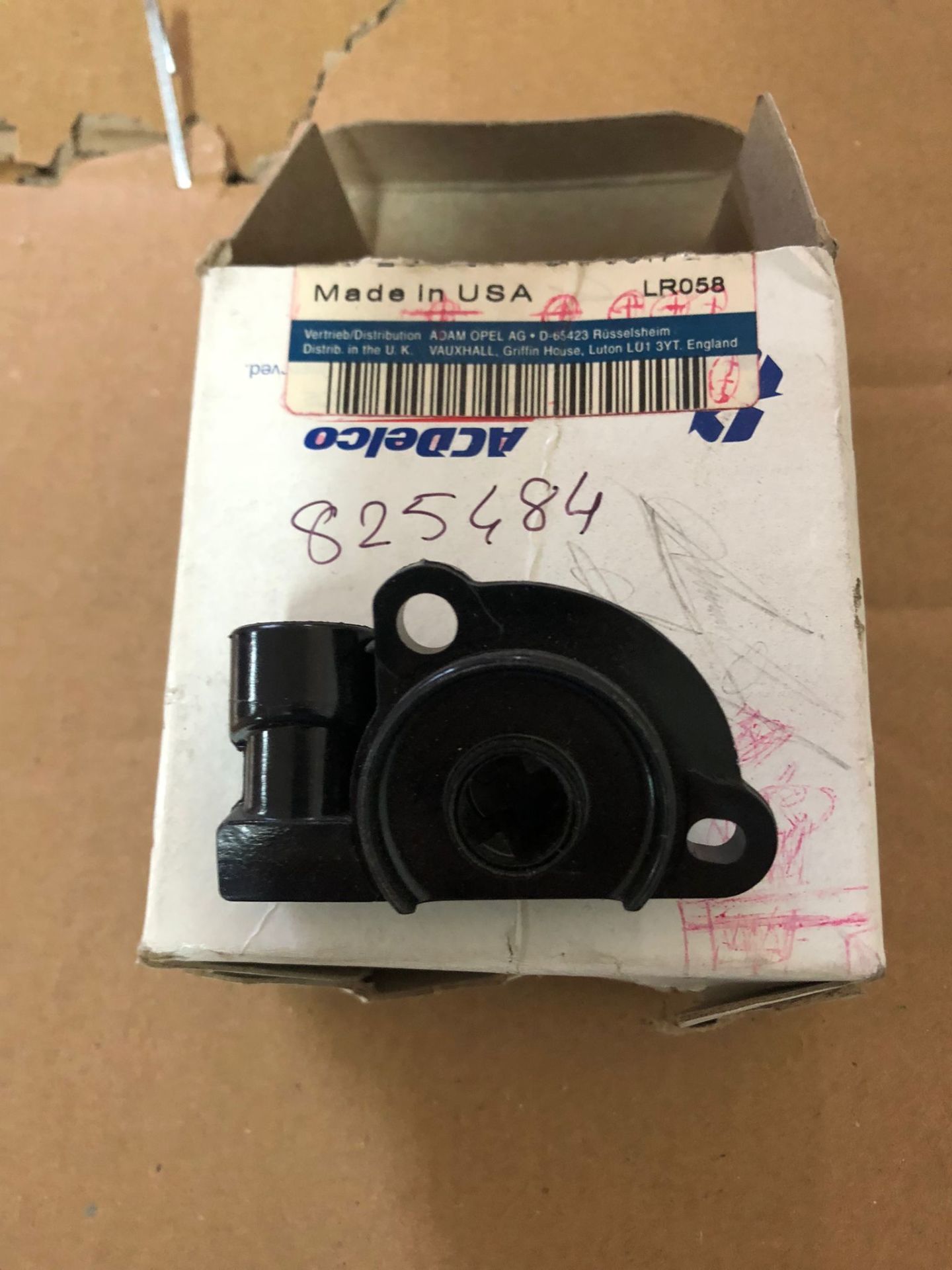 Opel Astra G Gaz Kelebek Potansiyelmetre 1.4/1.6 Gm Marka