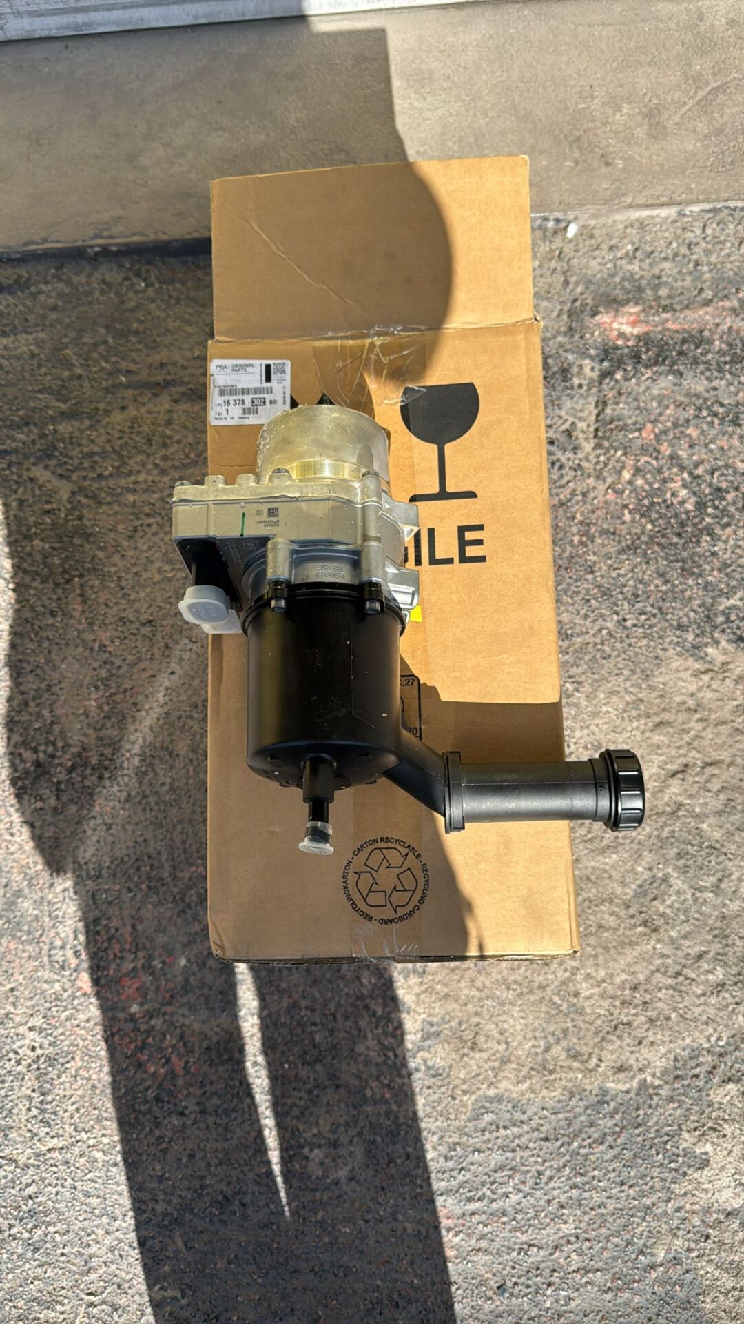 Peugeot 307 2001-2009 Elektrikli Direksiyon Pompası Orijinal PSA 1637830280