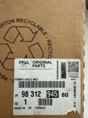 Opel Peugeot Ci̇tröen  1,2 Motor Yağ Pompasi Psa Marka 9831294580