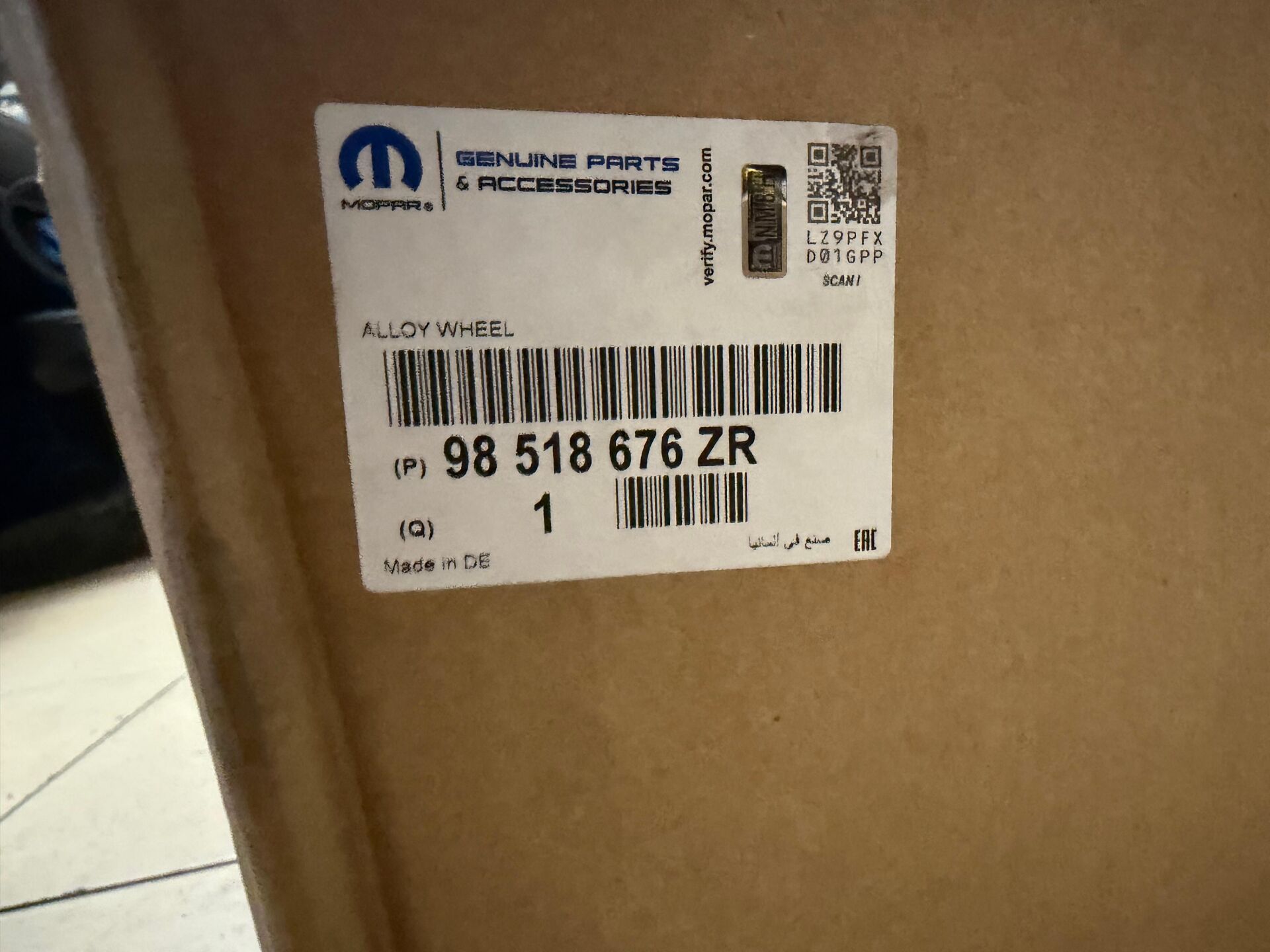 Opel Grandland Jant Psa Marka  98518676zr (çi̇zi̇k Var )