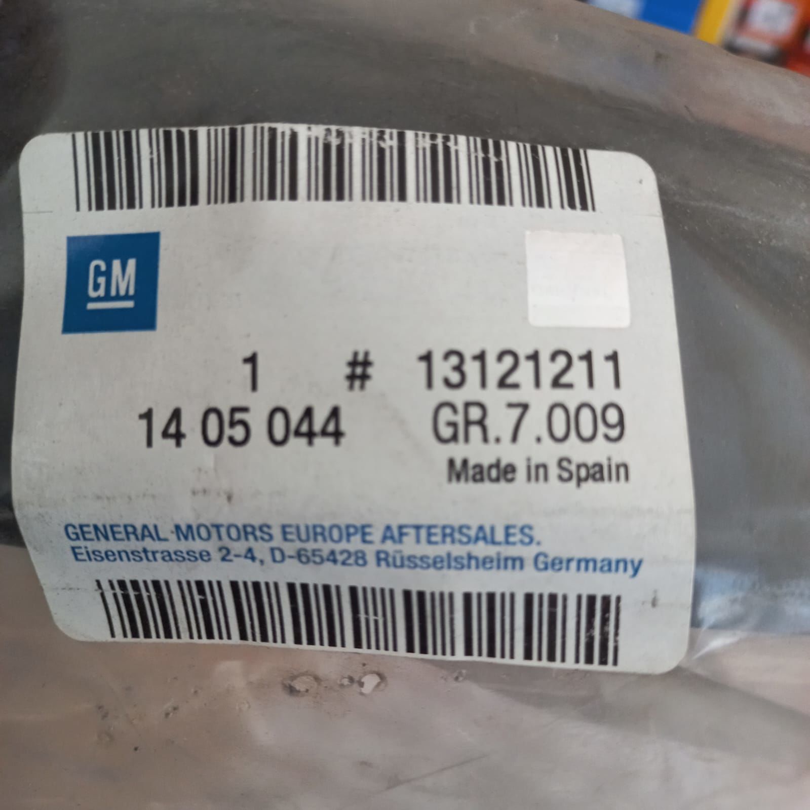 Opel Corsa C 2004 Model Ön Tampon Alt Lastiği Sol Gm Marka