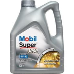Mobil 5W30 Süper 3000 Full Synthetic Motor Yağı 4 LT